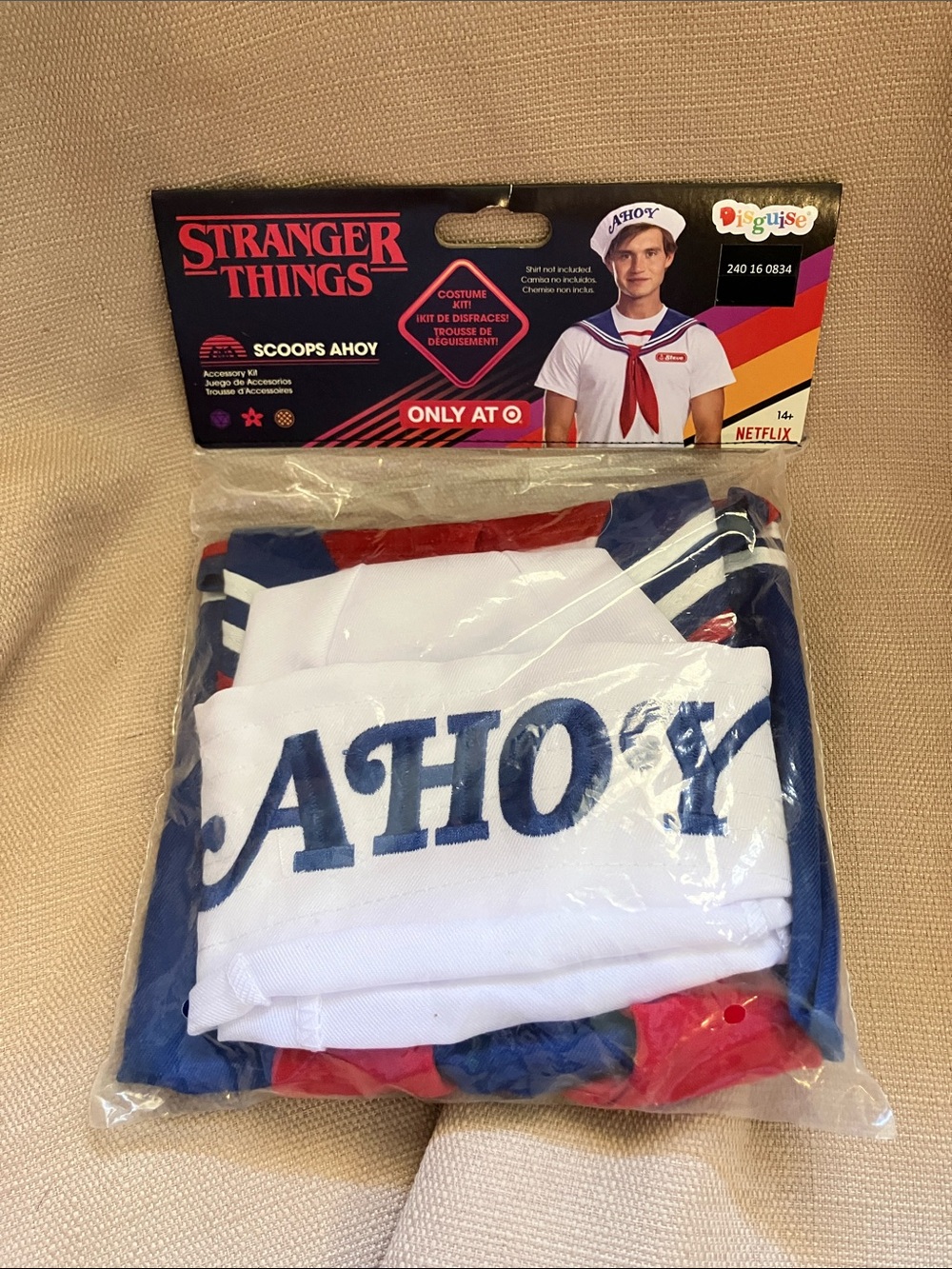 Disguise Kids Scoops Ahoy Tee - White, Blue & Red